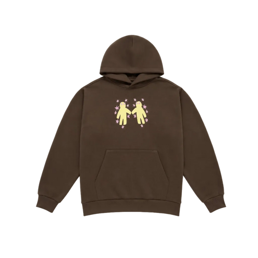 Hold My Hand Hoodie - Brown