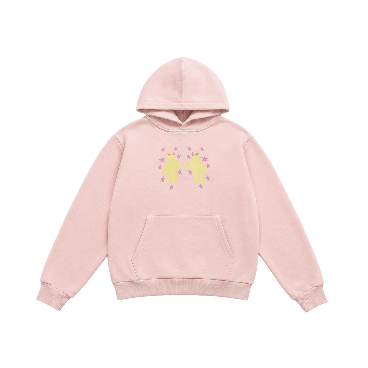 Hold My Hand Hoodie - Pink