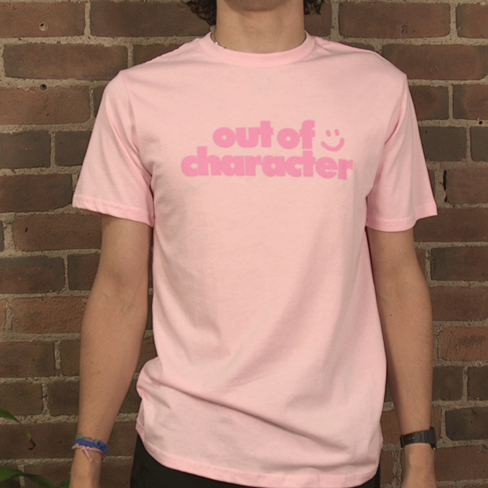 gender reveal tee - pink